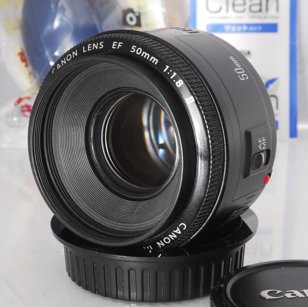コンパクト&リーズナブルな単焦点☆キャノン EF 50mm F1.8 II♡