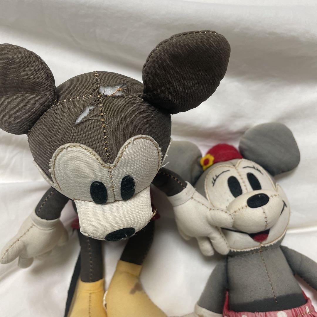 ディズニー ミッキ－ ミニー レトロぬいぐるみセット - メルカリ