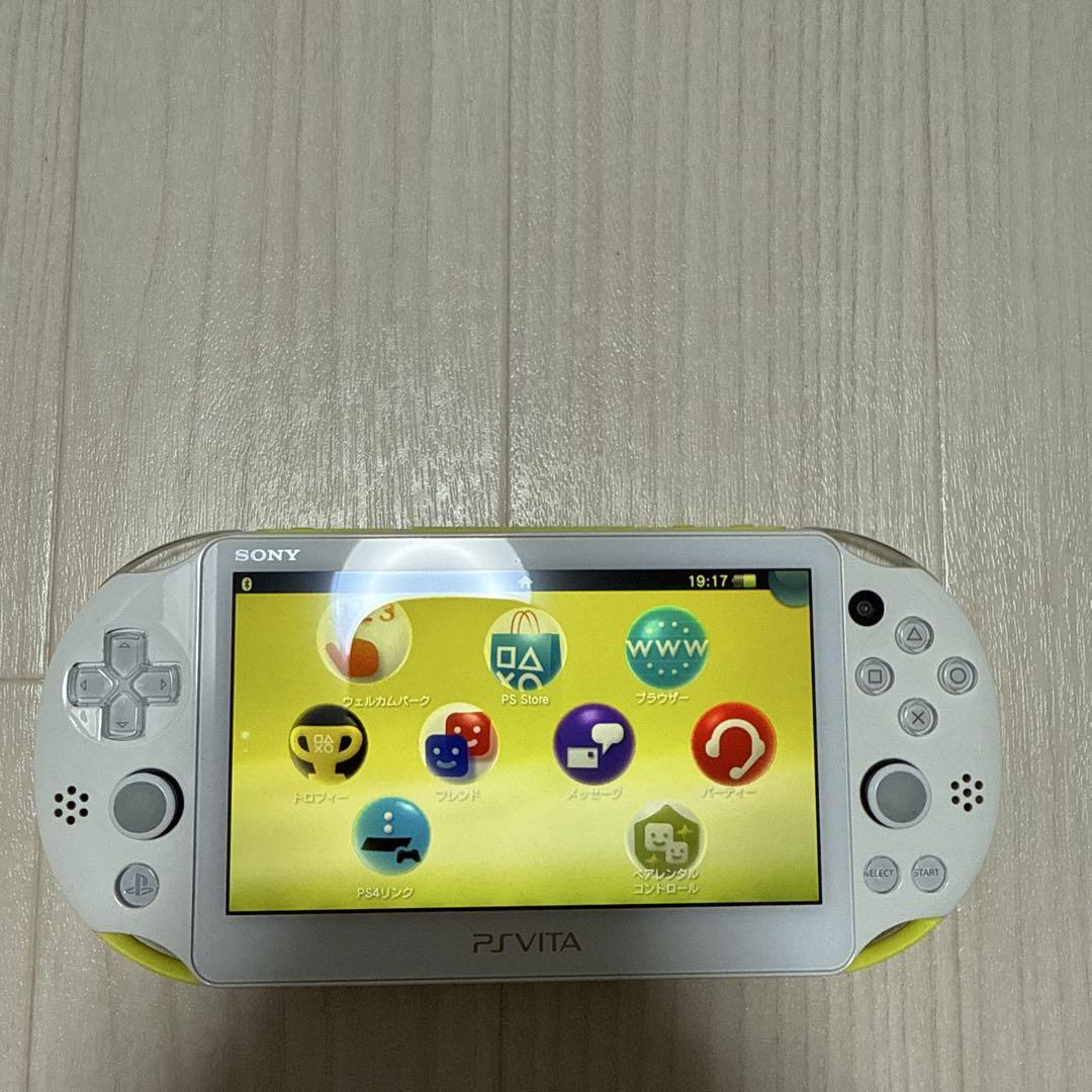 PS Vita ホワイト/イエロー 本体