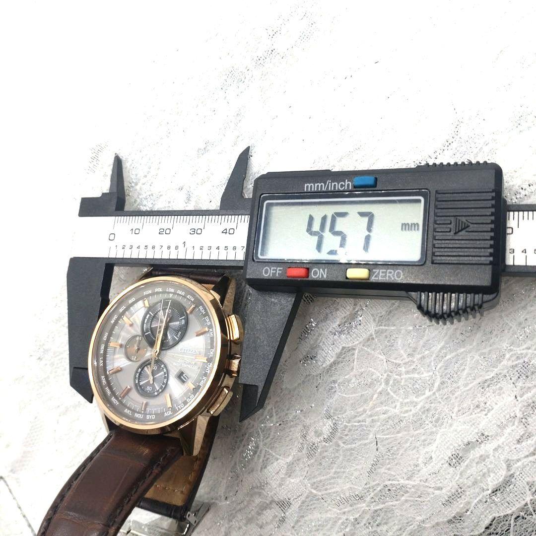 【ジャンク】★希少逆輸入モデル★CITIZEN　Eco-Drive電波ソーラー