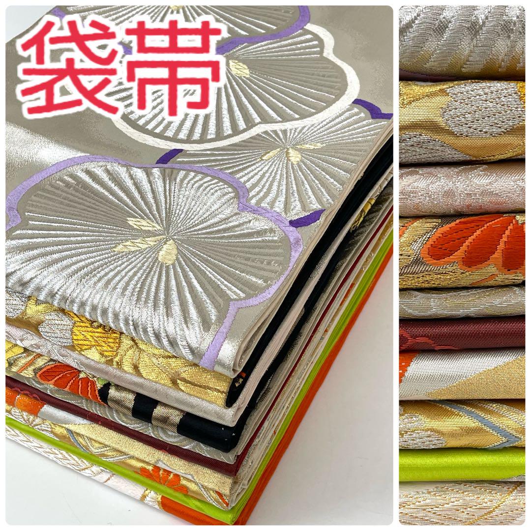 TAMA屋】袋帯 10点 TM242/まとめ売り リメイクに by メルカリ TAMA屋】袋帯 10点 TM242/まとめ売り リメイクに by メルカリ