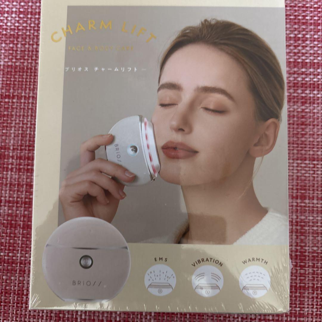 ブリオスCHARM LIFT フェイスリフト美顔器アイボリー