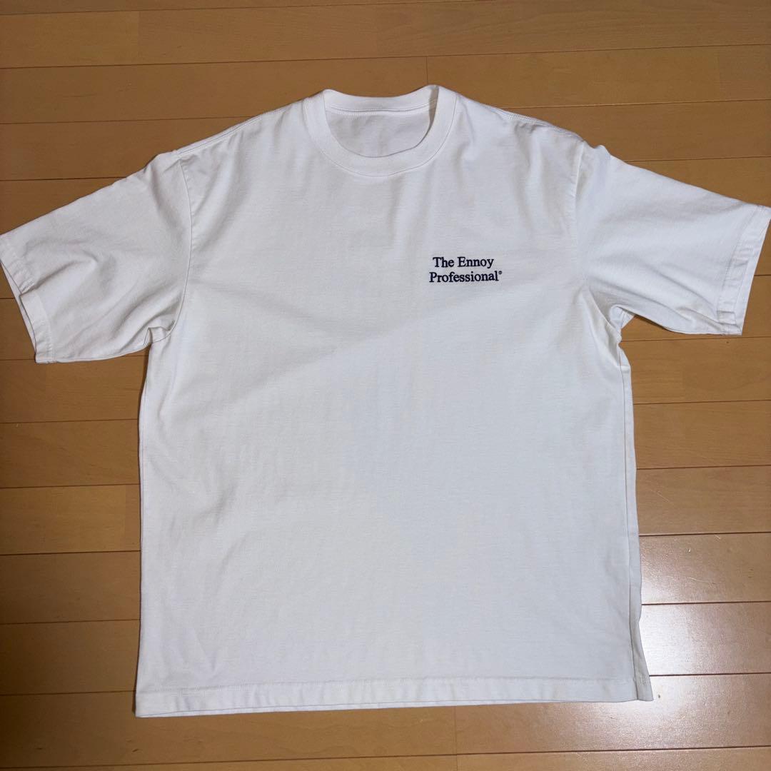 Ennoy エンノイ　Tシャツ　L　 ロゴNavy