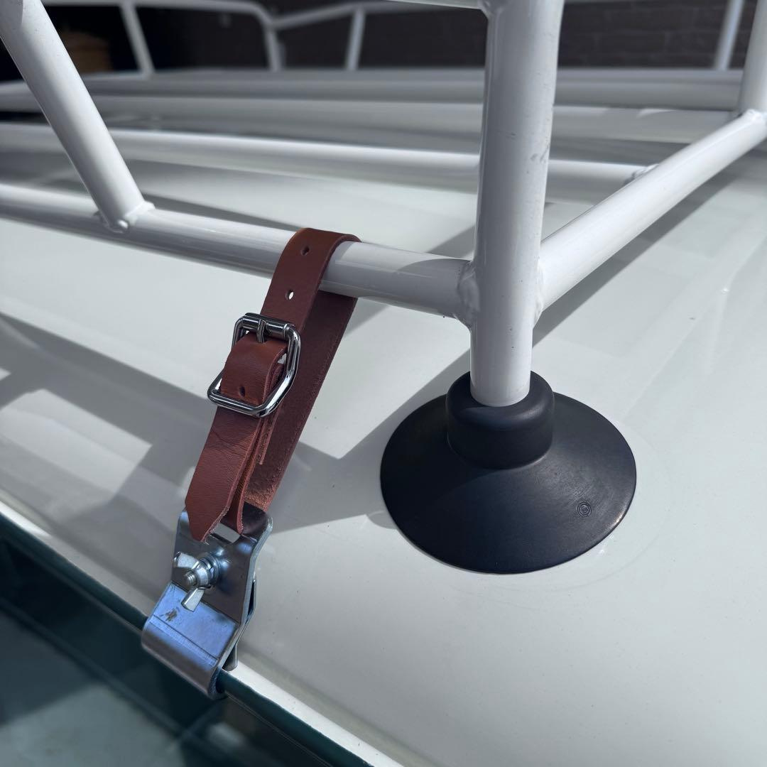 ローバーミニ モンテキャリア用レザーベルト キャメル色 BRIGHTFACE_UK