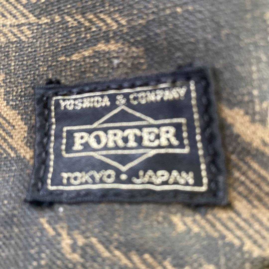 PORTER 迷彩柄 ショルダーバッグ