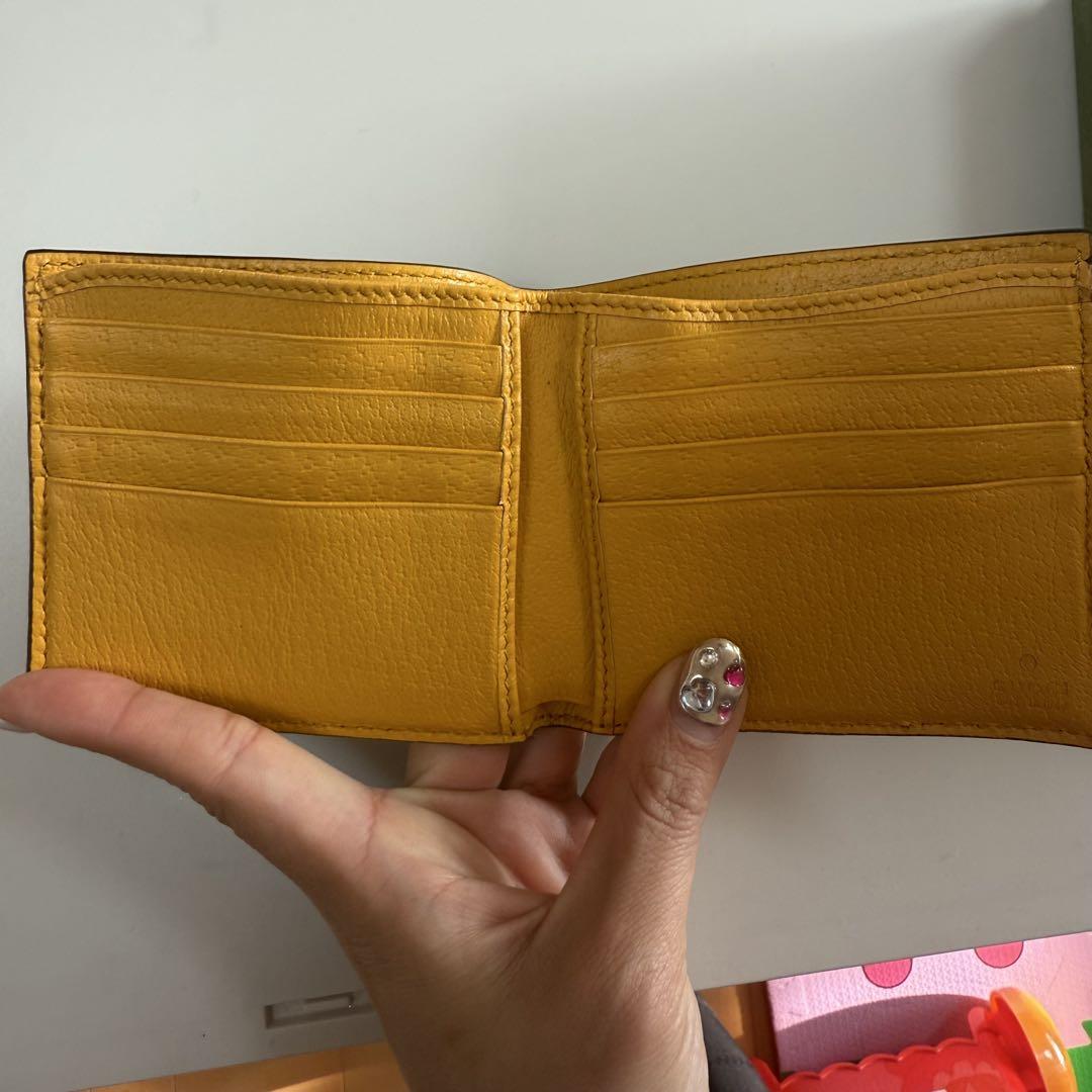 【美品】グッチ GUCCI ネオヴィンテージ GGスプリーム 二つ折り　財布
