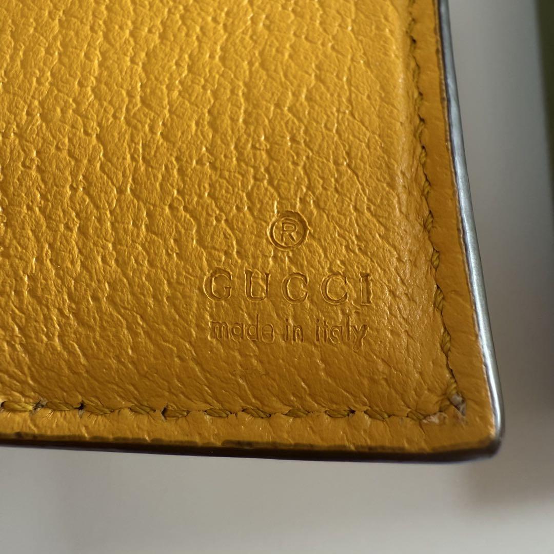 【美品】グッチ GUCCI ネオヴィンテージ GGスプリーム 二つ折り　財布