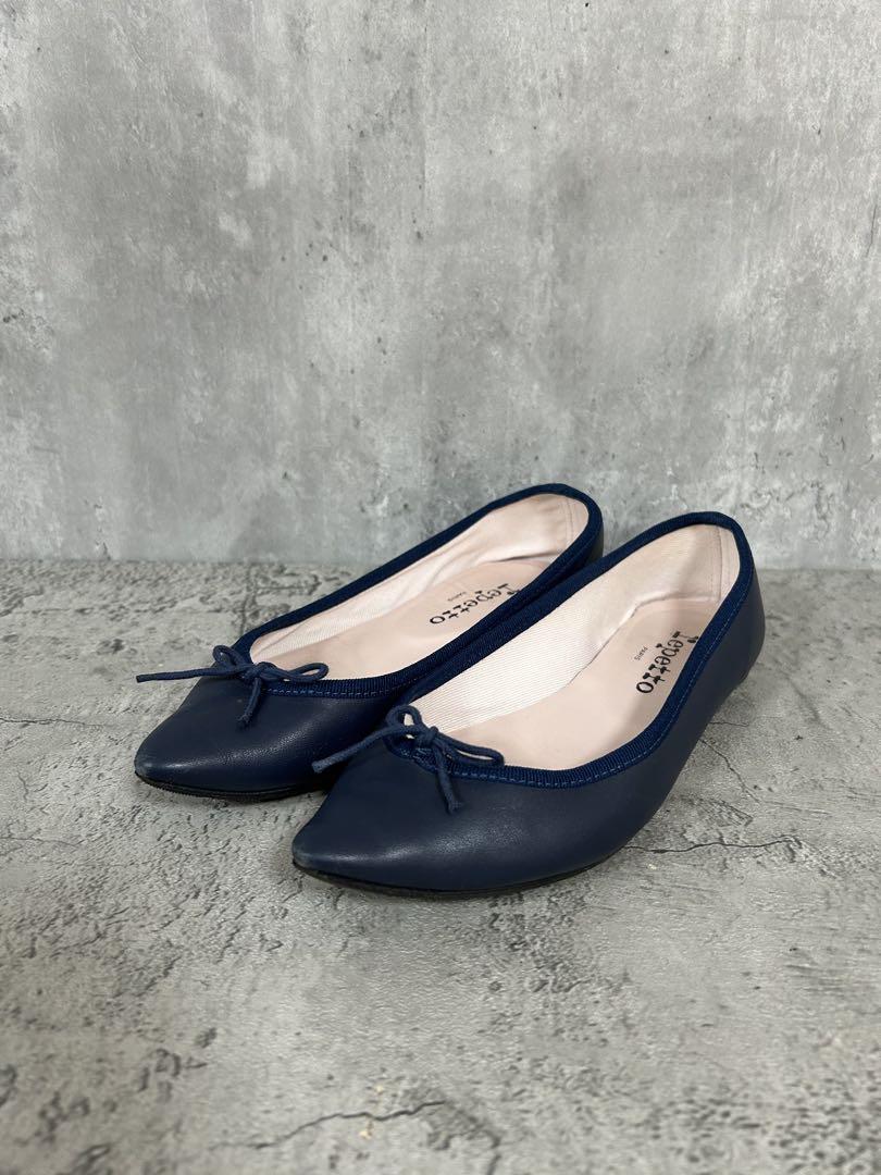 repetto レペット 濃紺 フラットシューズ 22cm