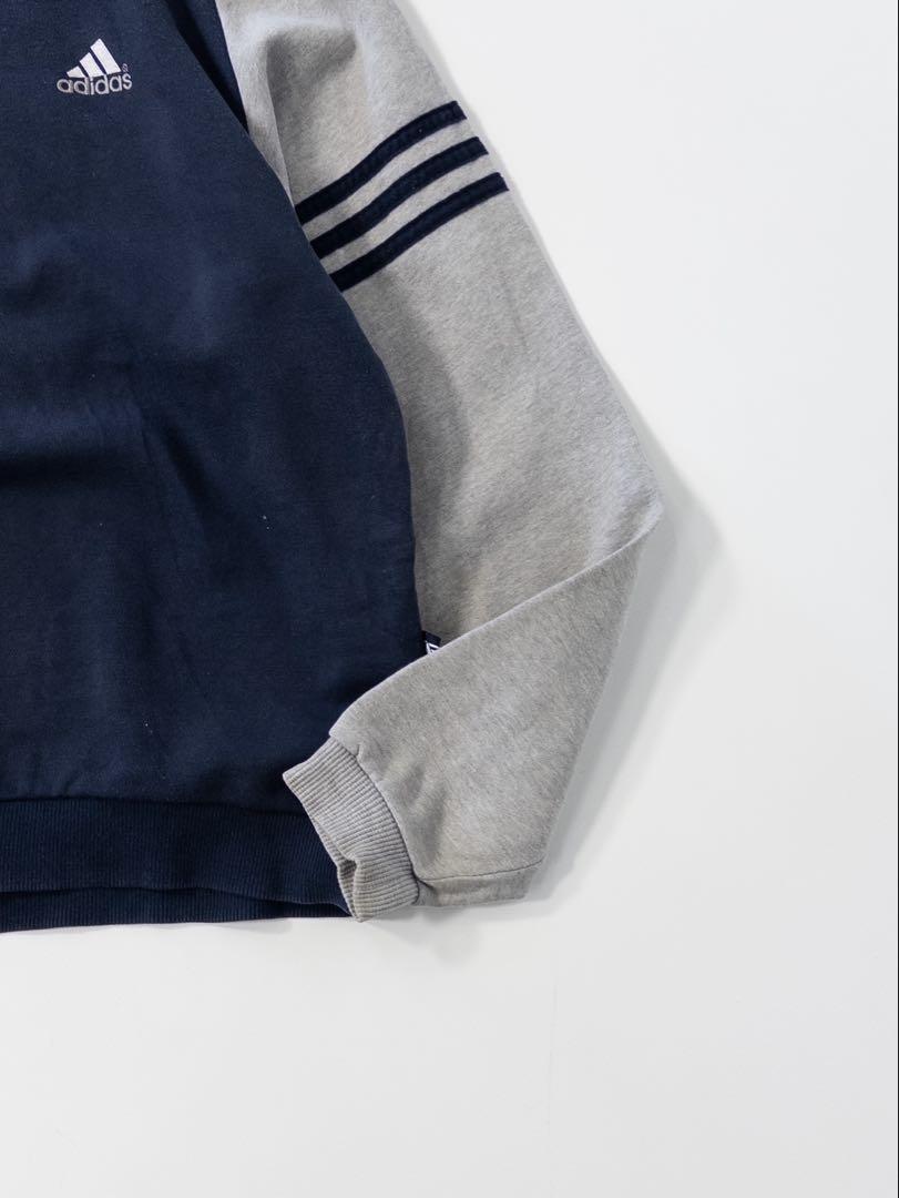 90s adidas デザインスウェット ヴィンテージ古着