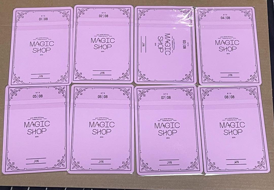 BTS ジン MagicShop ミニフォト コンプ - メルカリ