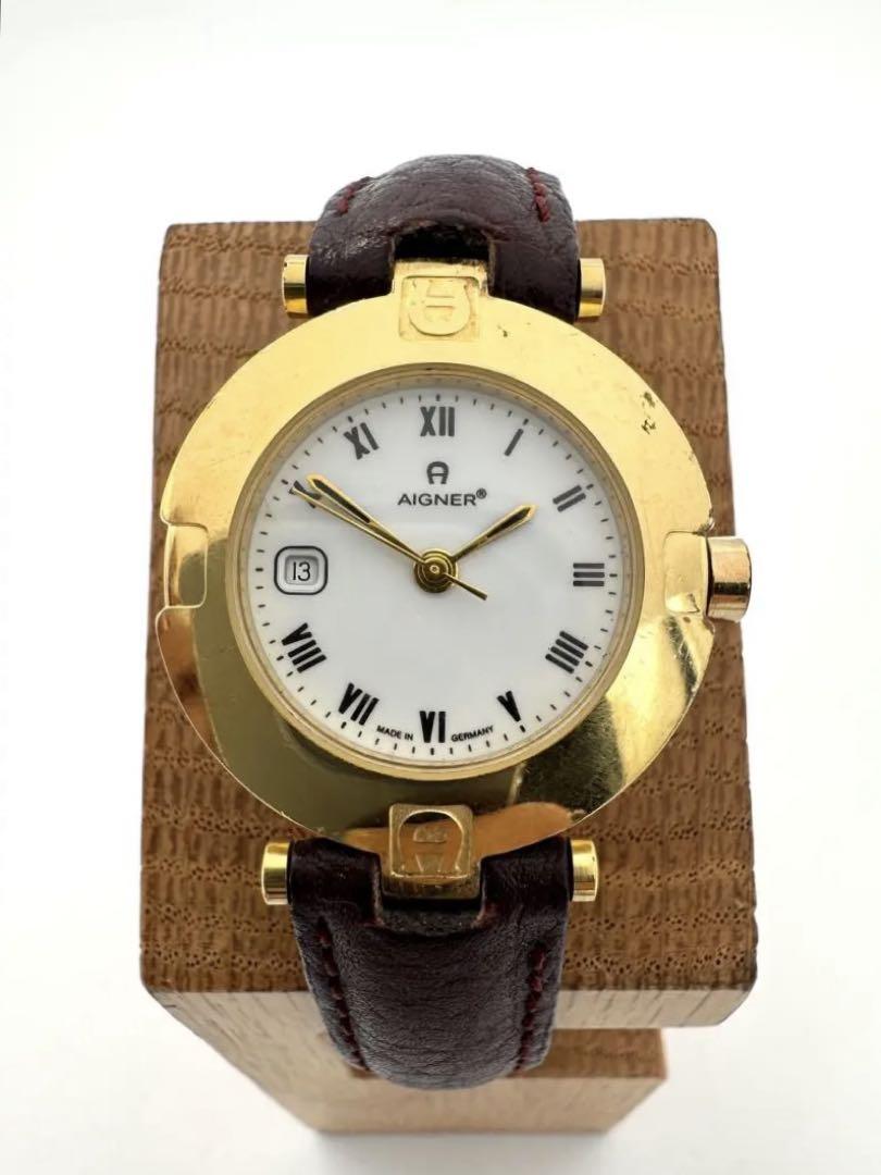 AIGNER アイグナー クォーツ腕時計 A3537