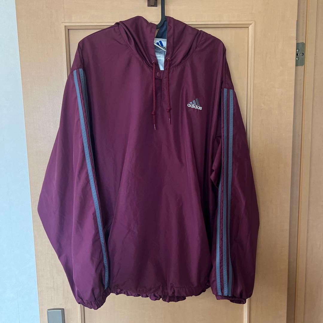 お値下げ交渉可！adidas 90sナイロンパーカー