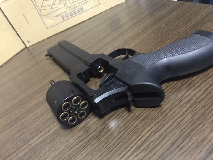 マテバリボルバー　6mm BB弾 Xカートリッジ・ガスガン