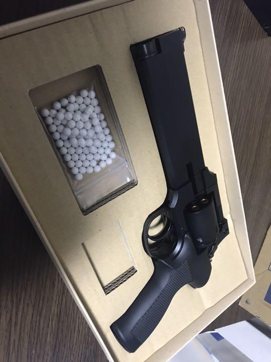 マテバリボルバー　6mm BB弾 Xカートリッジ・ガスガン