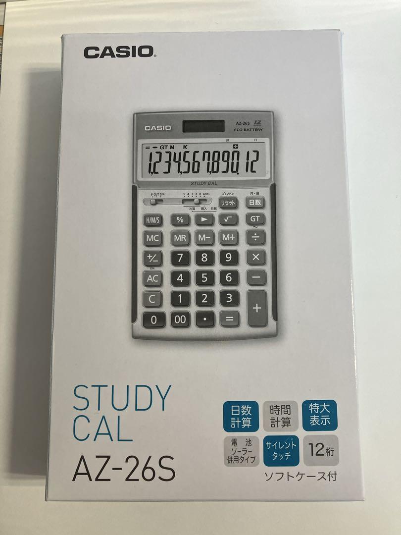 CASIO AZ-26S 電卓 12桁　完全未使用
