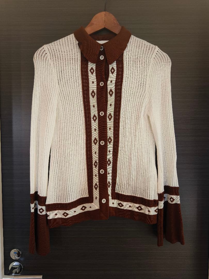 マメクロゴウチ カーディガン awpf21 サイズ1S・マメ/マメクロゴウチ