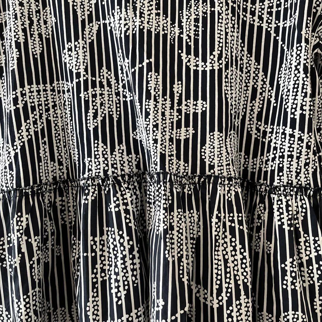 ZARA TRAFALUC フラワープリント チュニック 長袖 - メルカリ
