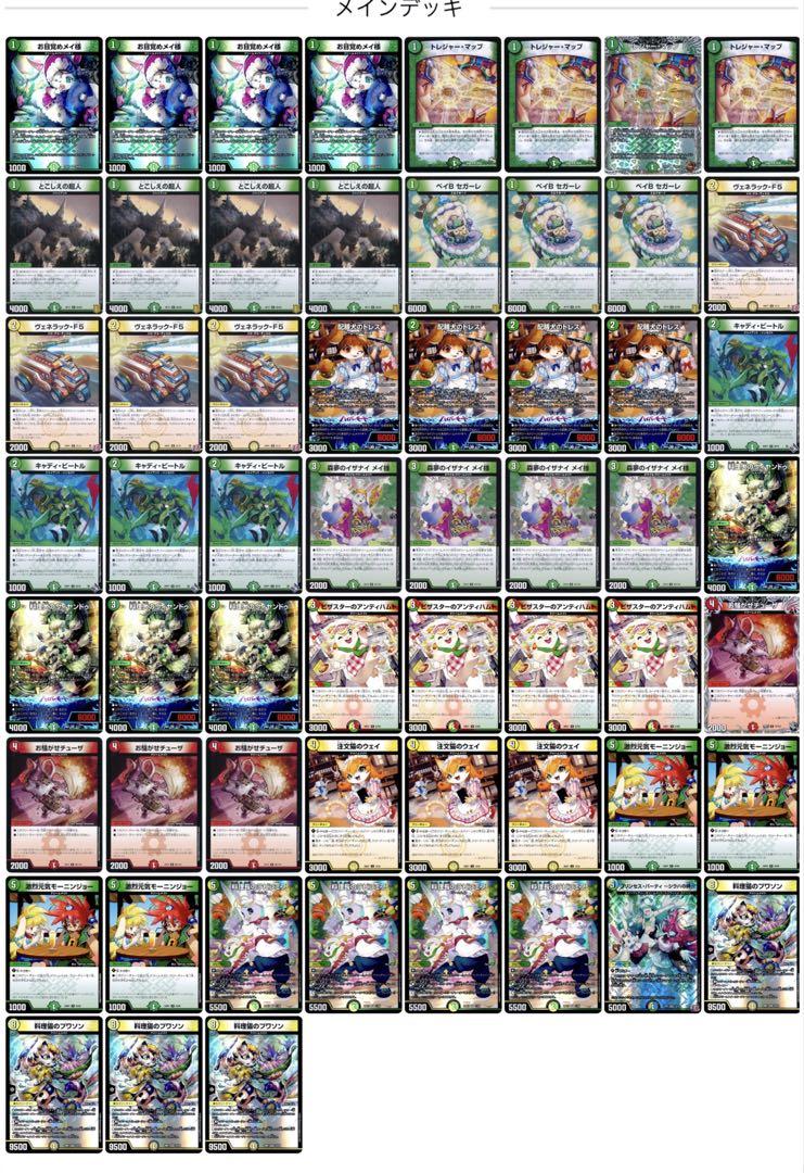 【調整パーツ付き】白緑ドリームメイトデッキ