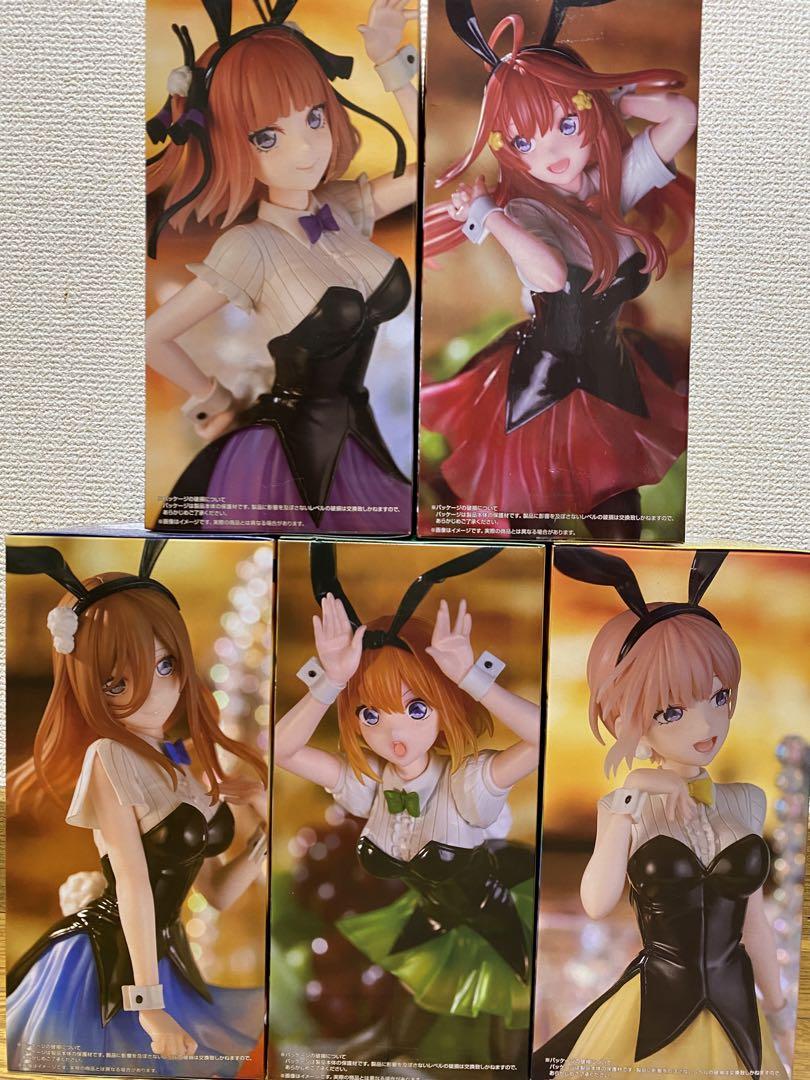 五等分の花嫁☆中野一花☆中野ニ乃☆中野三玖☆中野五月☆中野