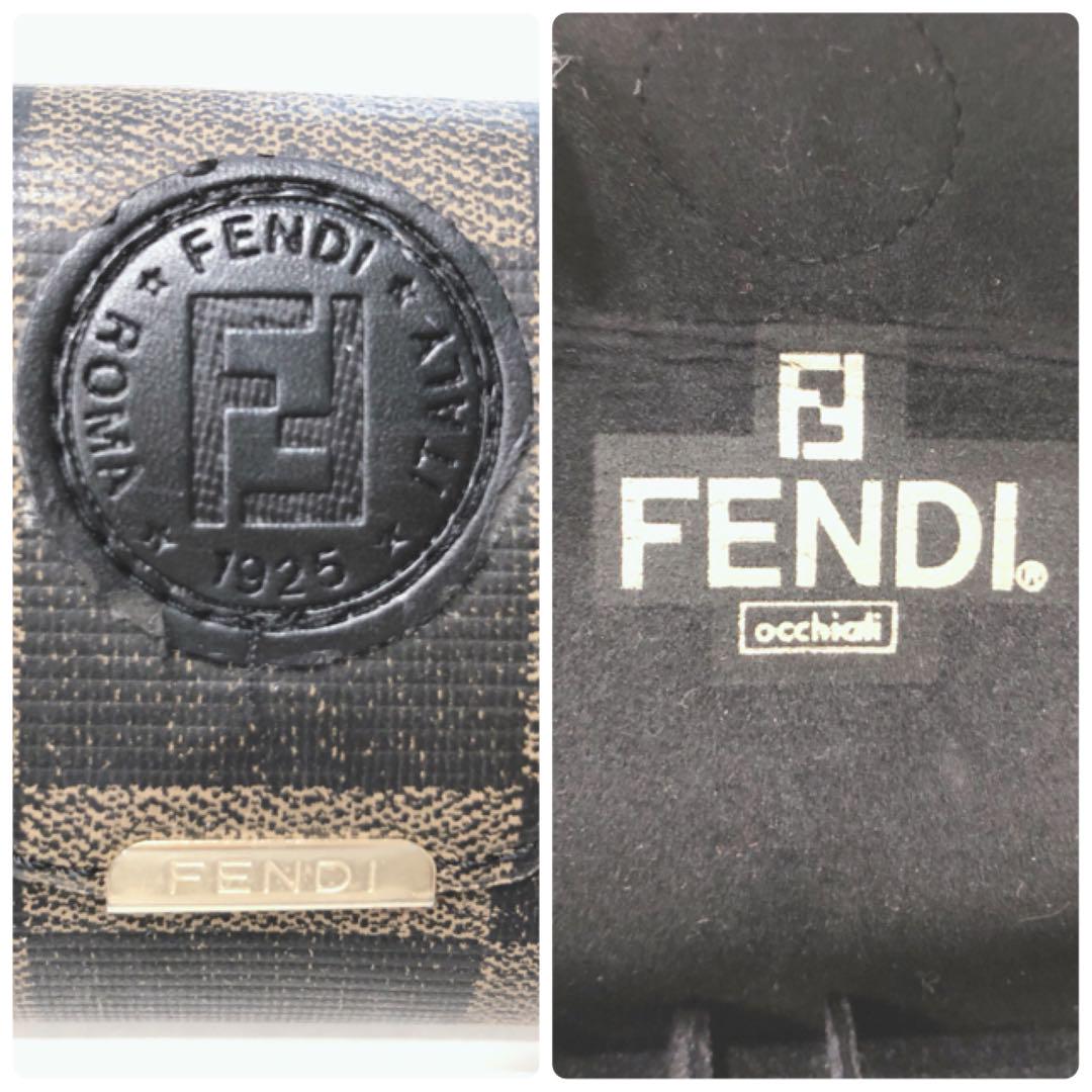 ☆FENDI☆ フェンディ サングラスケース メガネケース ブラウン
