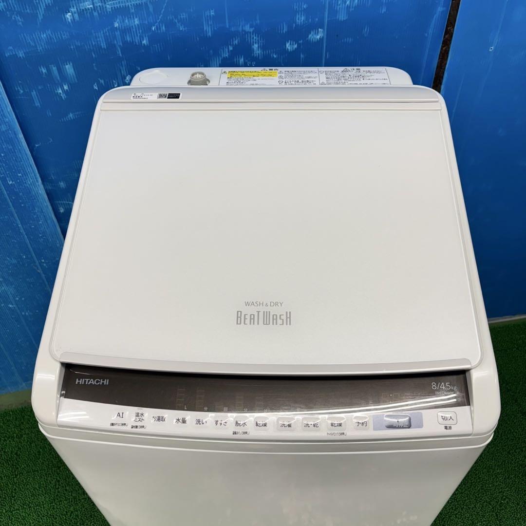 451 大型洗濯機　日立　美品　人気　国内メーカー　保証込み　高年式　家族　同棲 451 大型洗濯機 日立 美品 人気 国内メーカー 保証込み 高年式