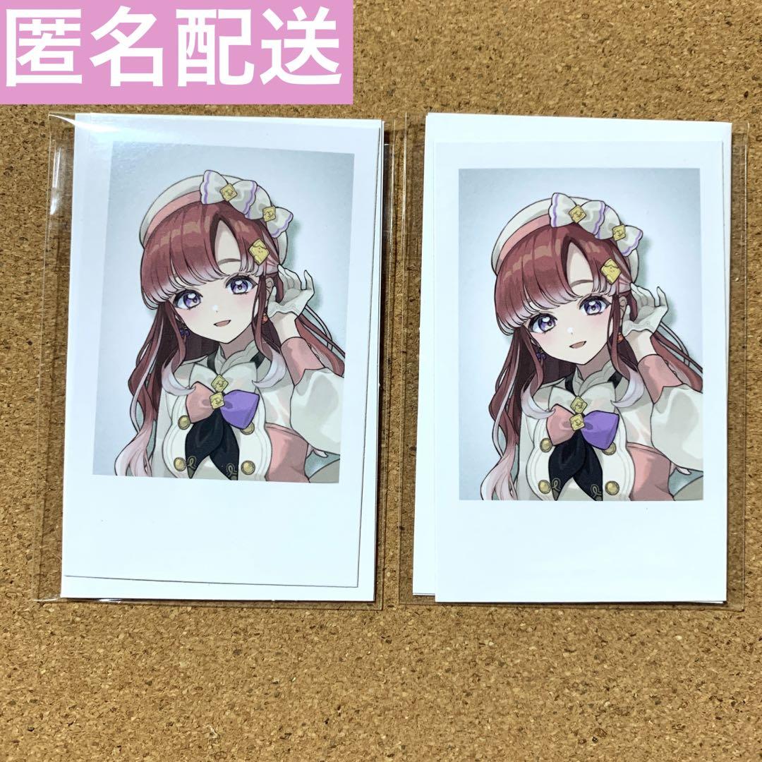 にじさんじ 早乙女ベリー 誕生　 缶バッジ＆チェキ風カード にじさんじ 早乙女ベリー誕生日グッズ 缶バッジ＆チェキ風カード