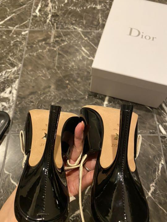 dior エナメル 38 1 2 0JXD4-m39708100111 クリスチャンディオール パンプス 黒 再入荷特価