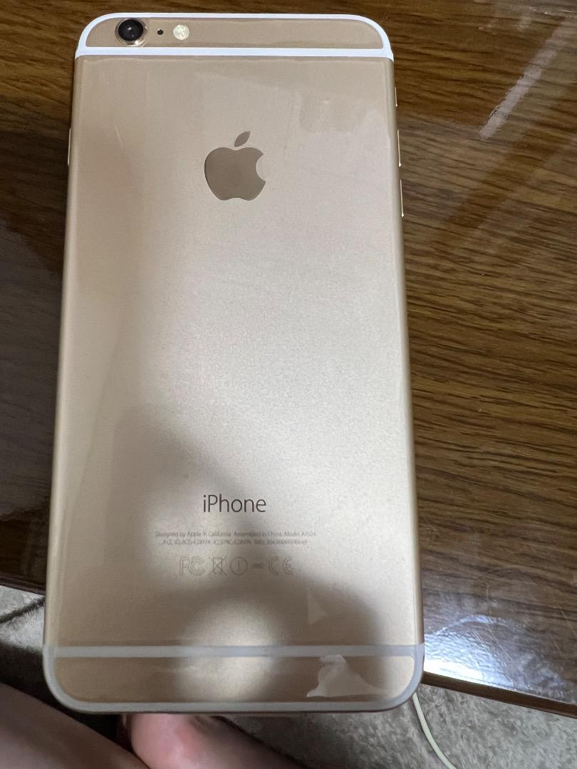 Apple iPhone 6plus ゴールド 本体 ジャンク - メルカリ