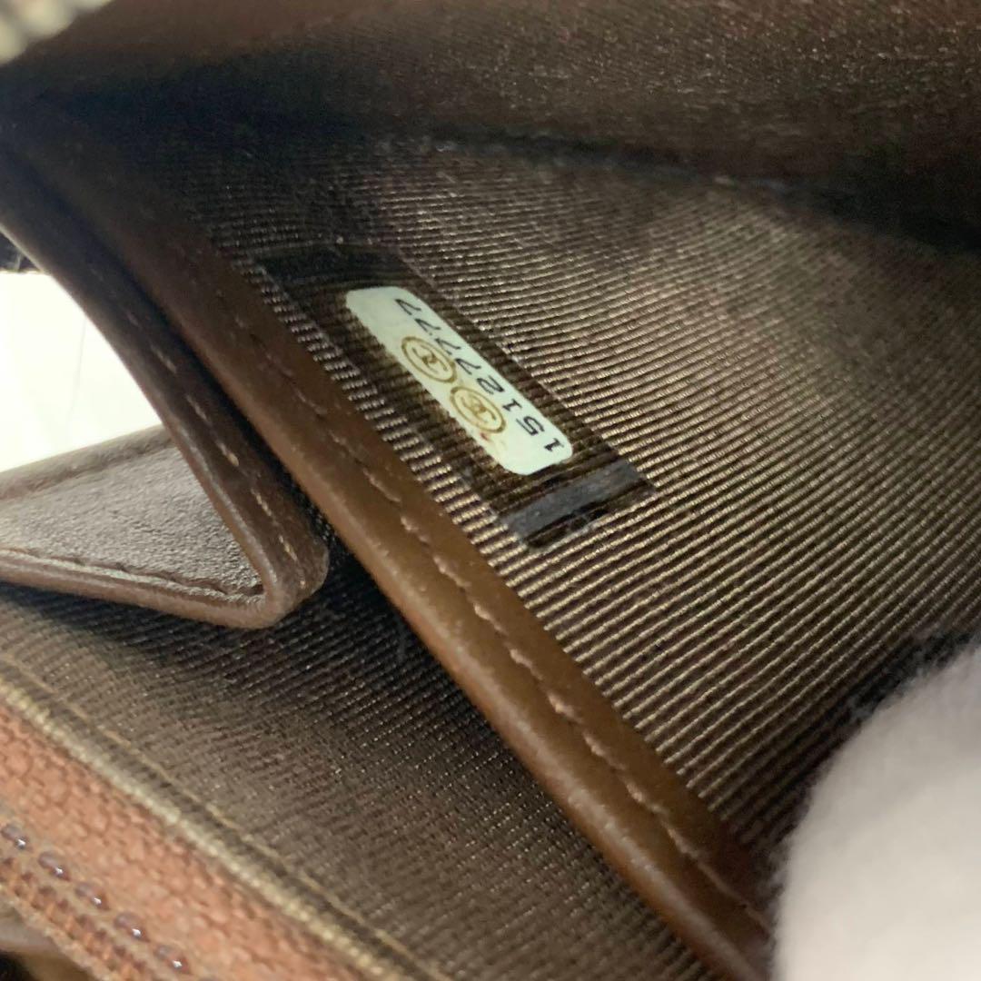 【美品】CHANEL マトラッセ   ラウンドファスナー　キャビアスキン　長財布