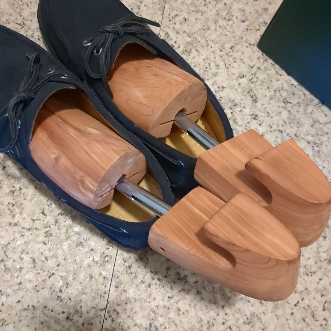 Paraboot MALO/RAID ネイビースエード　デッキシューズ　7.5 Paraboot デッキシューズ 「別注」「Paraboot」 MALO/スエード