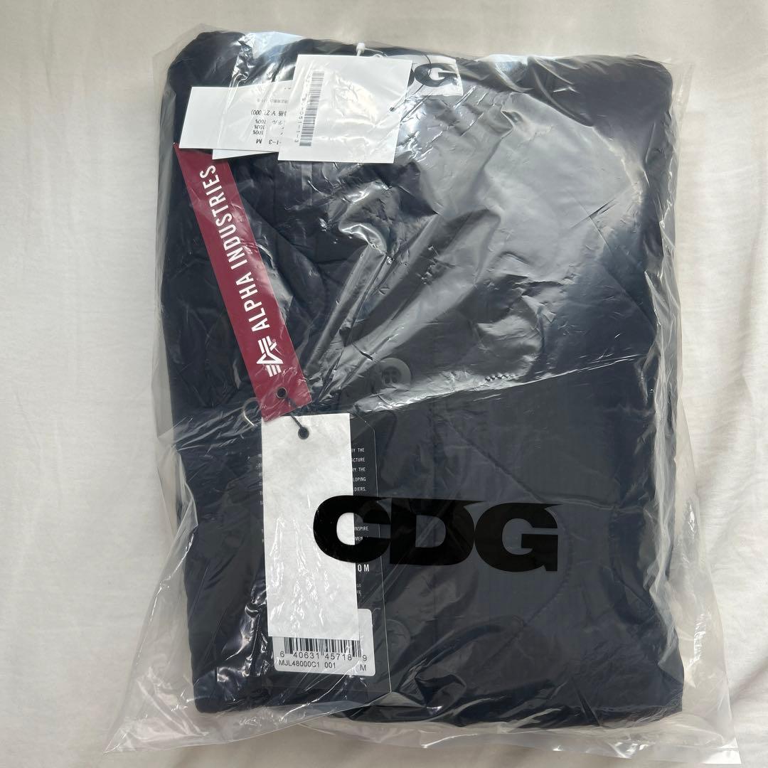 CDG ALPHA LINER JACKET ブラック MサイズM・CDG WWW_SHINETEETH_COM