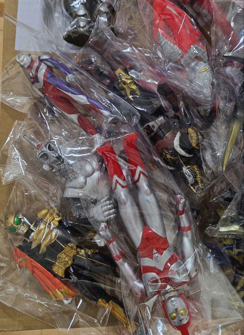 特撮ソフビまとめ売り　ウルトラマン　仮面ライダー　戦隊　ウルトラ怪獣　日本製含む ソフビ まとめ売り ウルトラマン ウルトラ怪獣 仮面ライダー