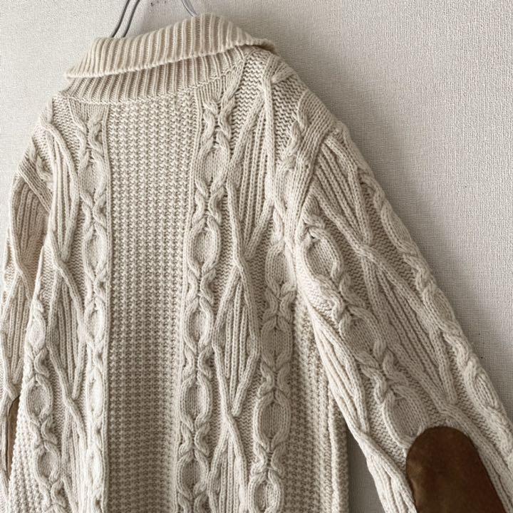 豊富な人気 美品 アランニット ロング カーディガン Qae4T-m39712036115 BEAMS BOY 得価国産
