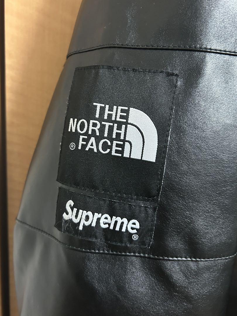 THE NORTH FACE × Supreme レザーダウンジャケット M