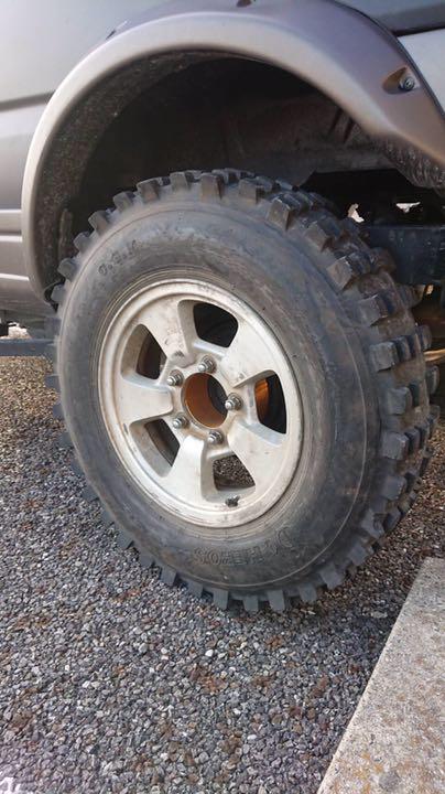 ジムニーJB23クロカン、廃道用