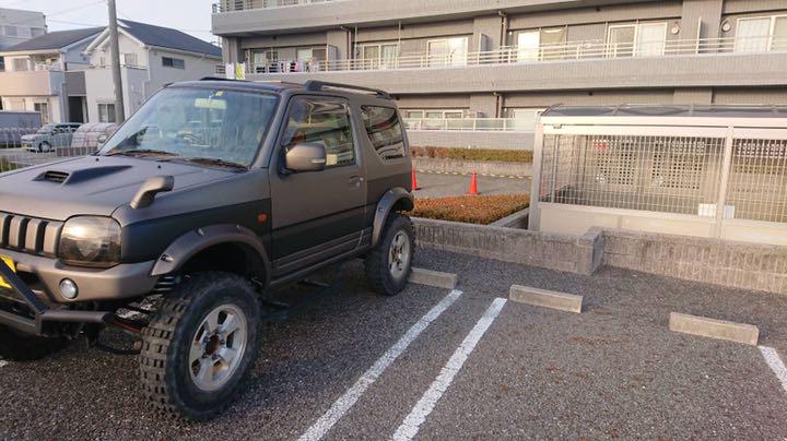 ジムニーJB23クロカン、廃道用