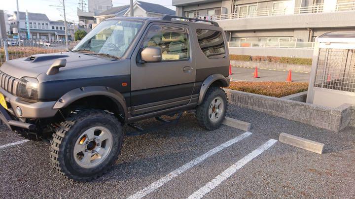 ジムニーJB23クロカン、廃道用
