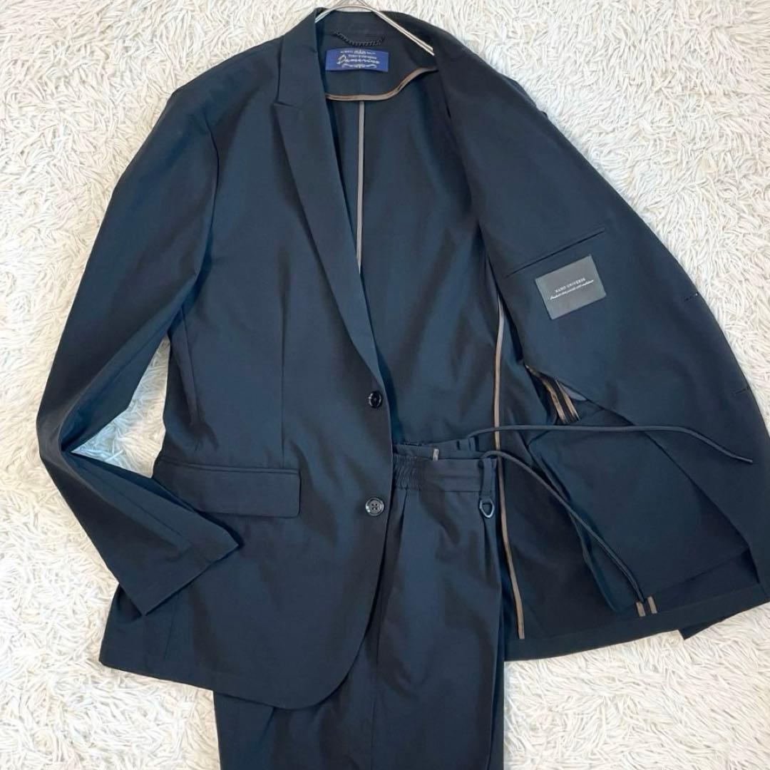 極美品✨ナノユニバース スーツ ダメリーノ SOLOTEX 4WAYストレッチ