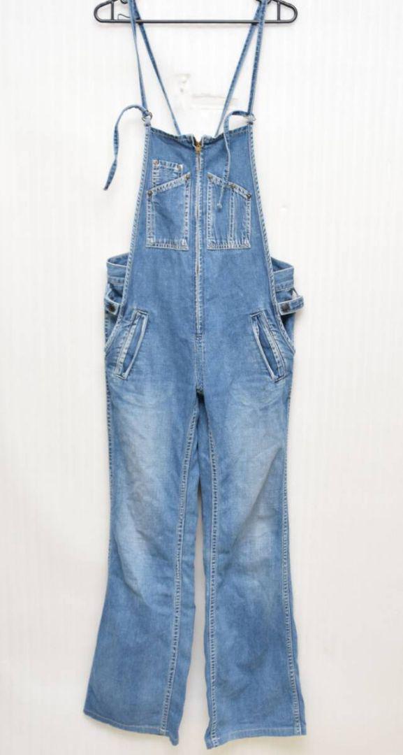 JOHNBULL ジョンブル AP714 フレンチ デニム サロペット パンツ