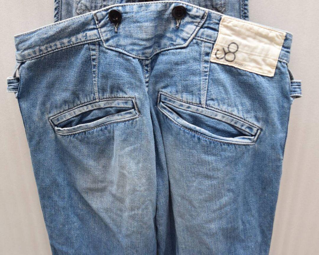 JOHNBULL ジョンブル AP714 フレンチ デニム サロペット パンツ