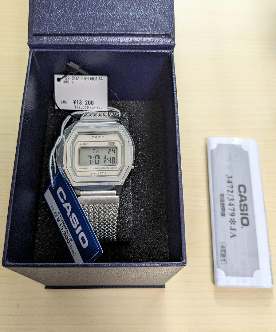 新品未使用 CASIO A1000MA-7JF デジタルリストウォッチ