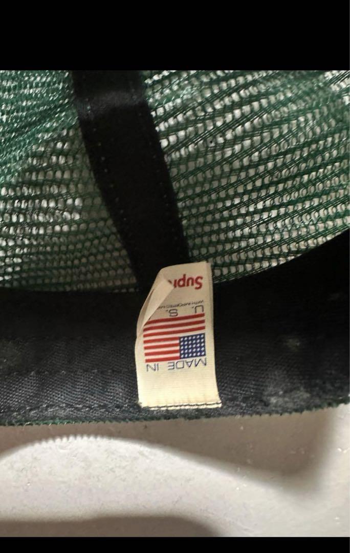 supremeメッシュキャップ USA製