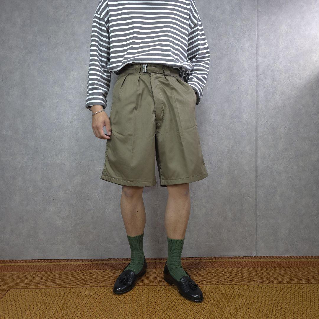 実物デッドストック90sイタリア軍グルカショーツミリタリーハーフパンツ