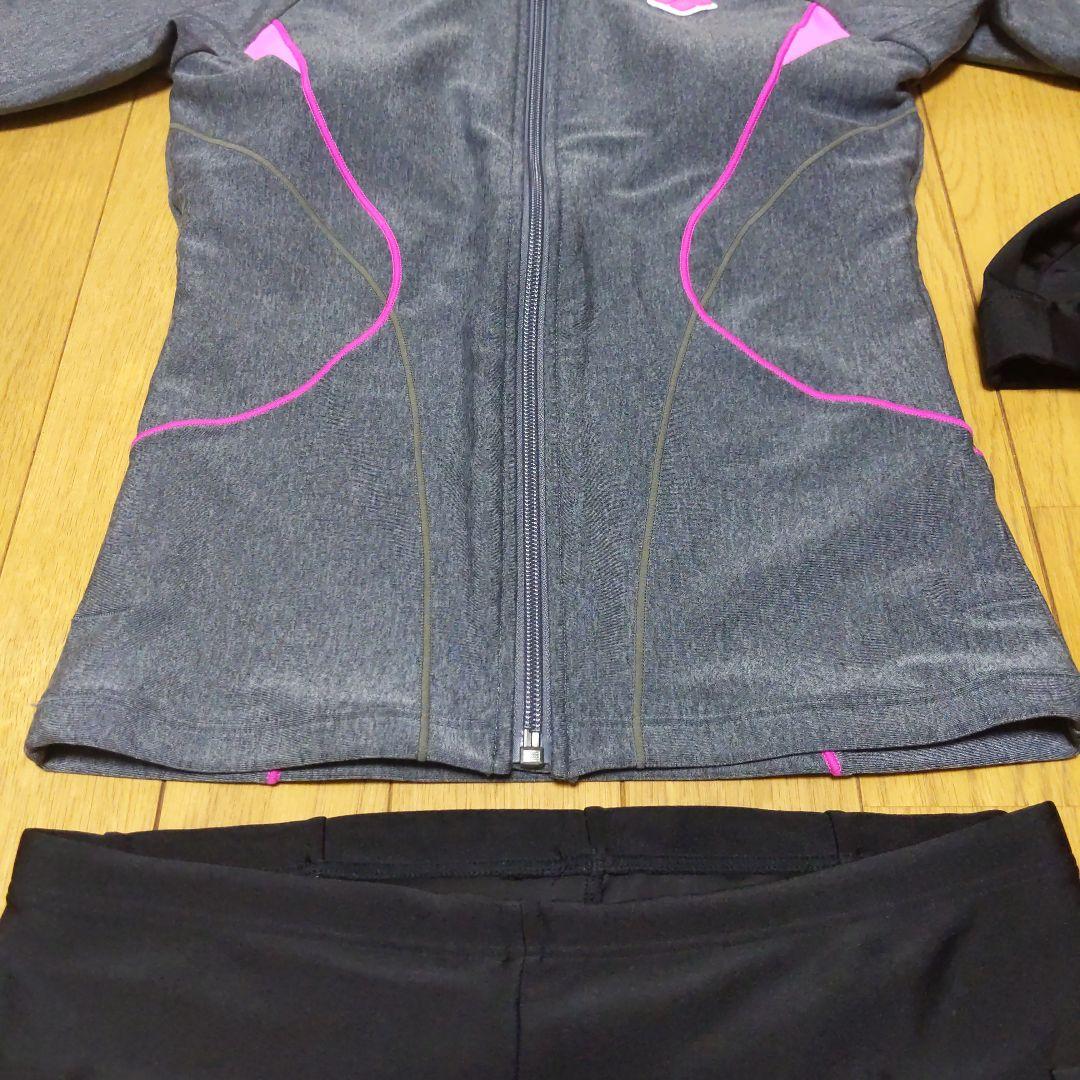 美品　アリーナ　セパレート水着　フィットネス　M　スイムキャップセット