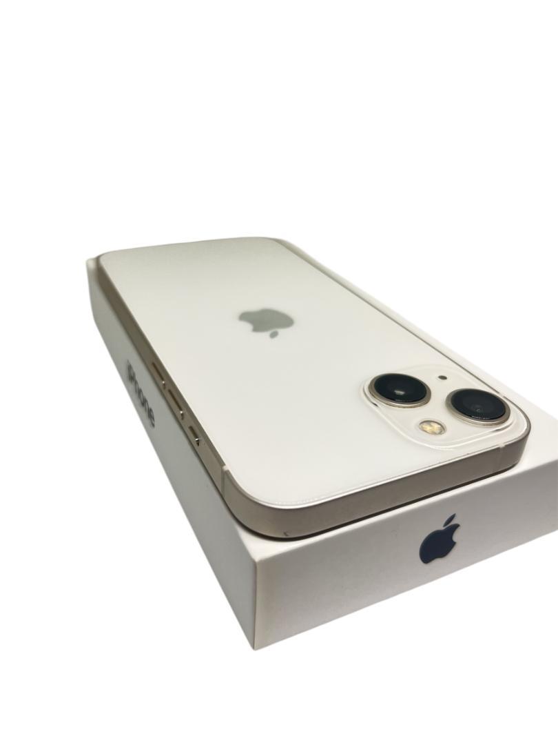 iPhone13mini　バッテリー100％　128G　スターライト Apple - バッテリー100% 【中古】 iPhone13 mini 128GB スター
