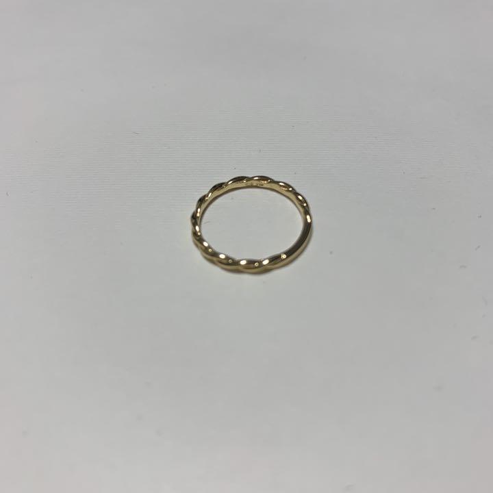 お買い得SALE ete ピンキーリング 3号 BXCDn-m39725832167 K10YG ブレイド 超激得豊富な