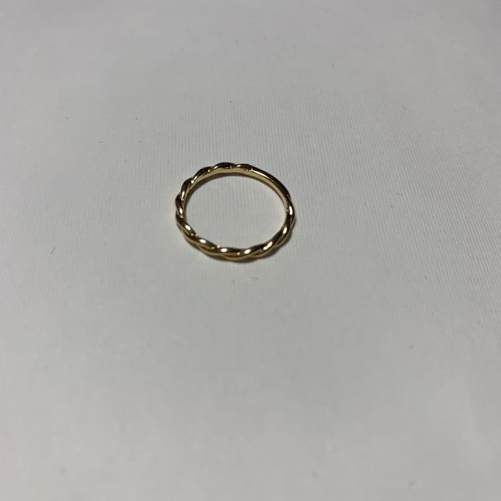 お買い得SALE ete ピンキーリング 3号 BXCDn-m39725832167 K10YG ブレイド 超激得豊富な