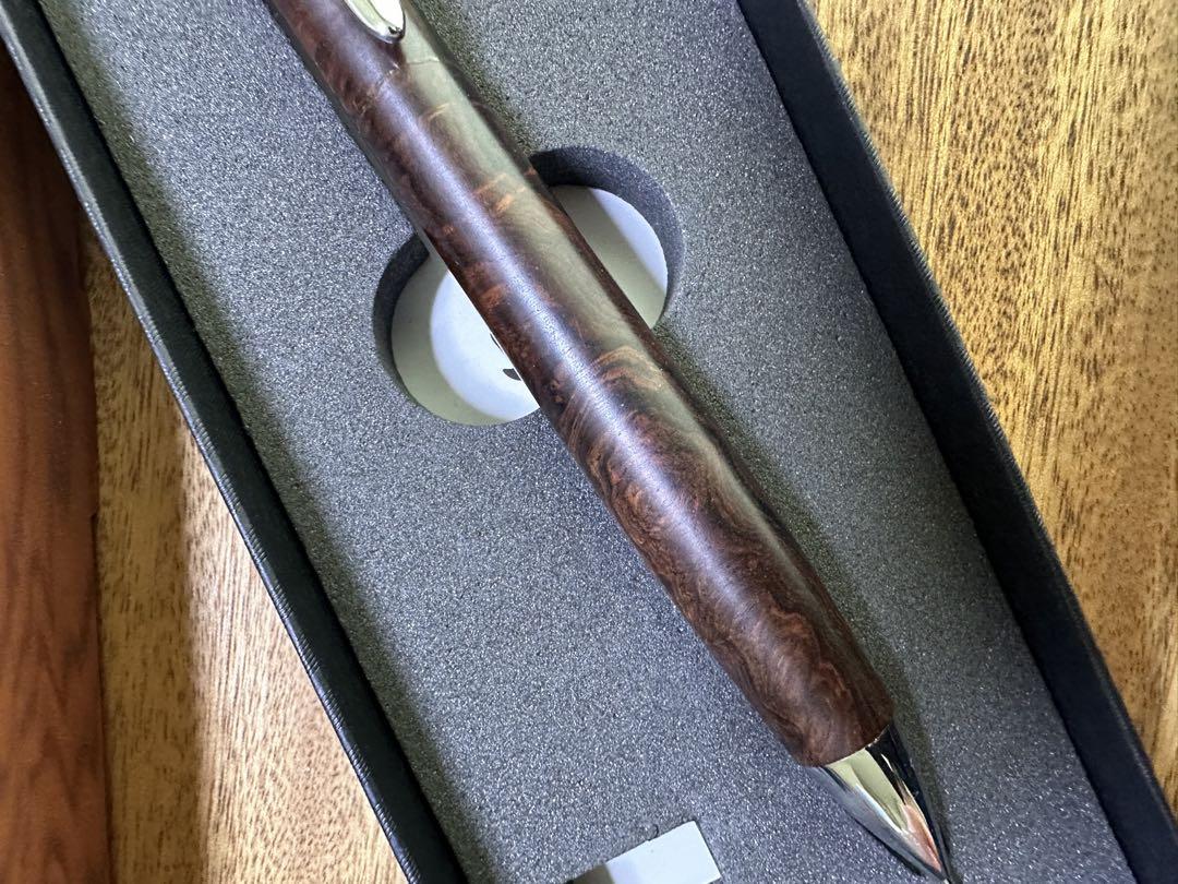 野原工芸 旧型ボールペン マーブルウッド 工房楔 シャープ