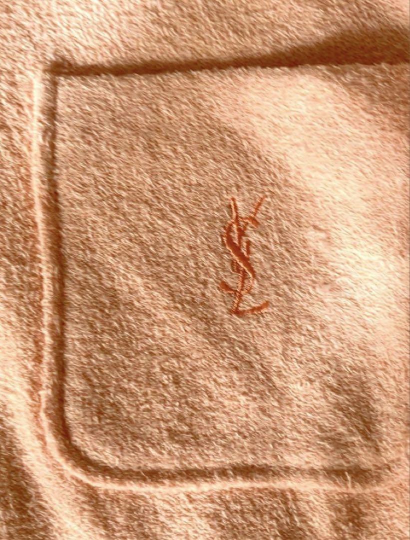 80's YSL イヴサンローラン パイル ナイト ロングワンピース レトロ