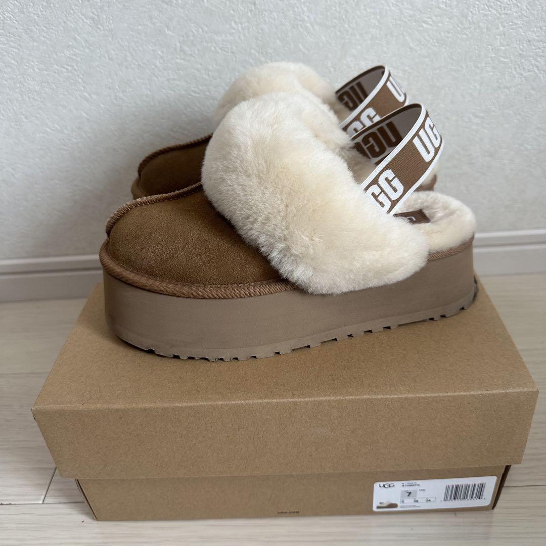 ugg アグ Funkette ファンケット ムートン 厚底